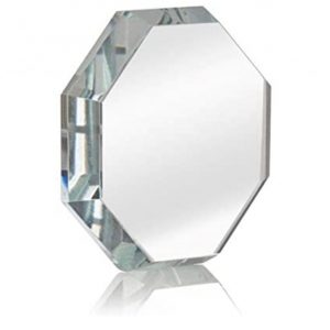 Crystal glass adhesive stone